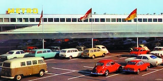 Historischer Markt in Voesendorf, Österreich